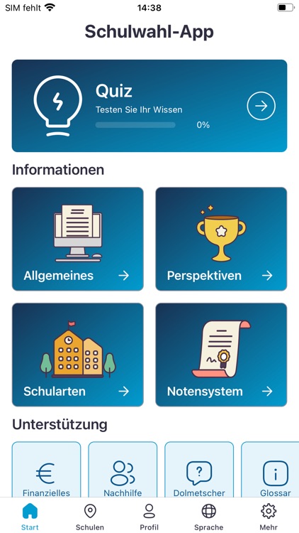 Schulwahl-App für NRW