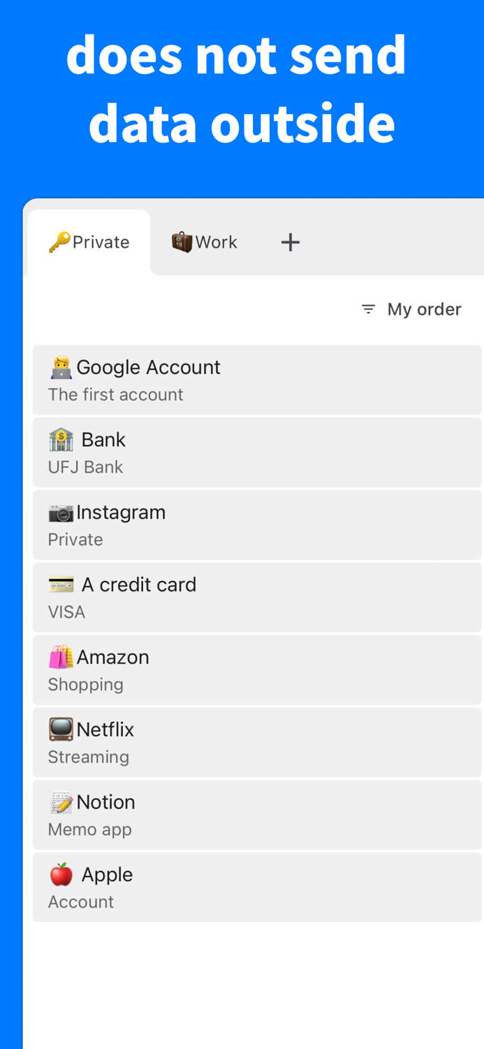 Password Manager - Sicher