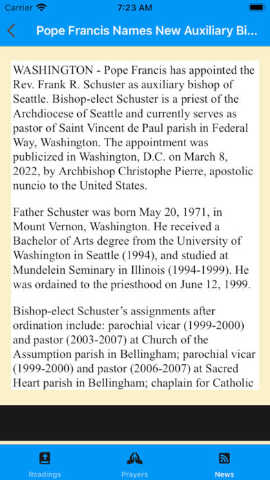 Being Catholic Mobile Screenshot