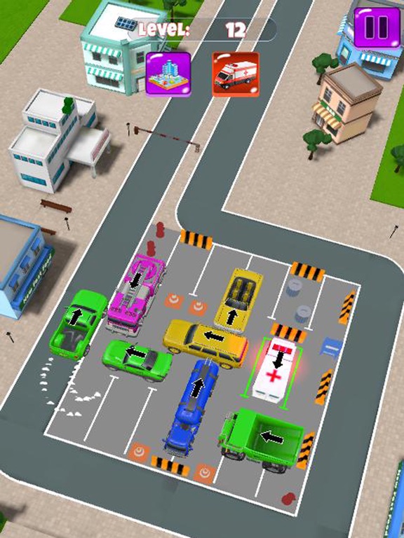 Ambulance Parking Jam Car Gameのおすすめ画像9