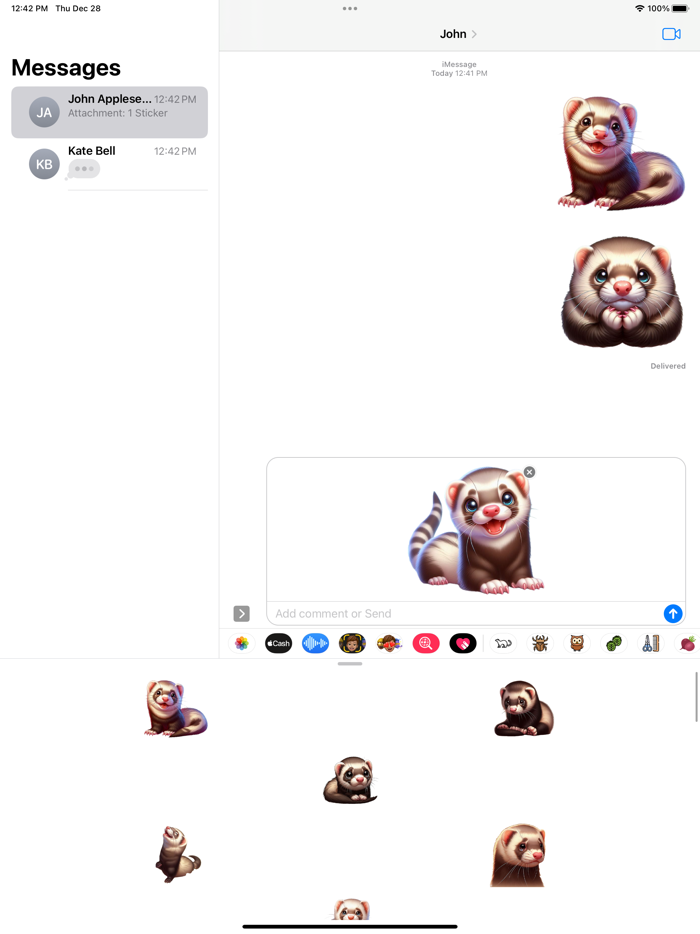 Ferret Stickers