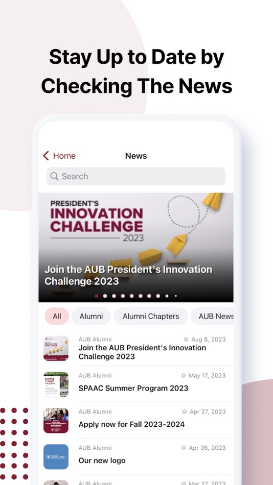 #2. AUB Alumni App (iOS) 由: American University of Beirut