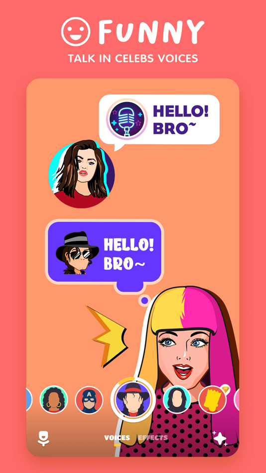 #2. Crazy Voice Changer (iOS) 由: Magic Celebrity Funny Studio LLC