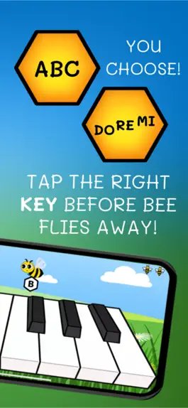 Game screenshot Bees Keys - First Piano Lesson hack