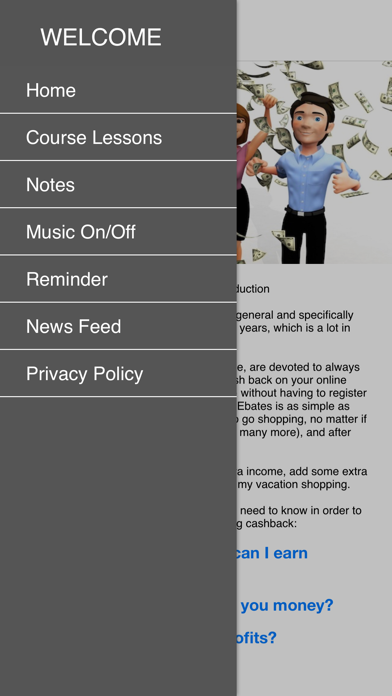 Earn Online Cashback Guide Screenshot