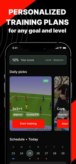 Game screenshot Soccer Training apk