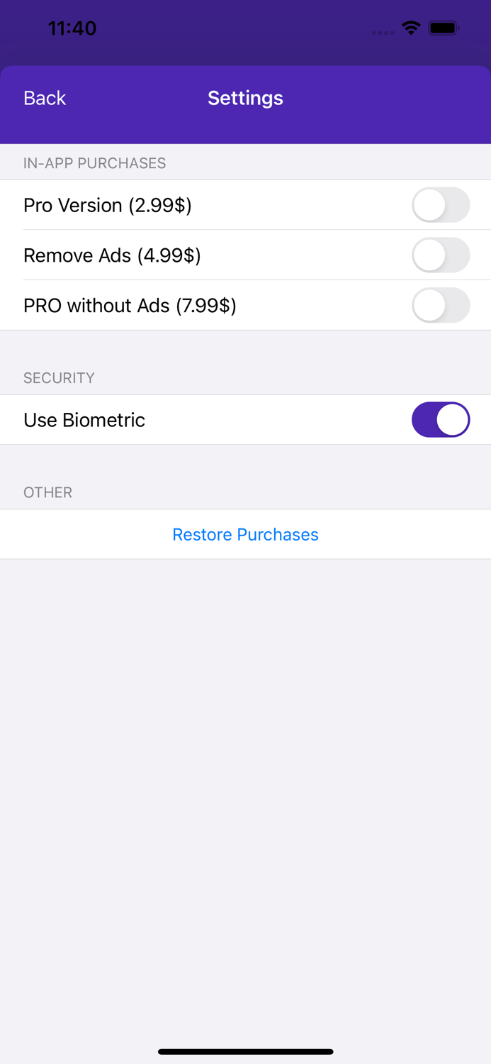 iSecure - Secure messaging