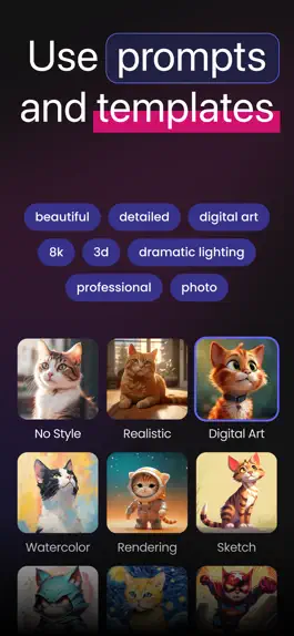 Game screenshot AI Art Generator — TrAI hack