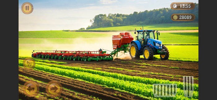 Tractor Farming Driving Games