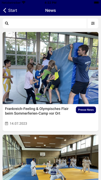 HSV Stöckte - Judoabteilung Screenshot