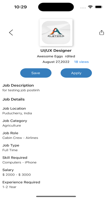 WeHoWorks Jobseeker Screenshot