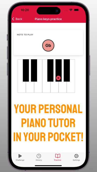 PianoTouch Express Screenshot