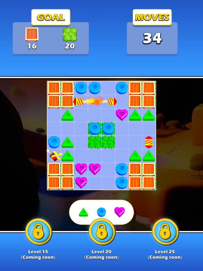 Geometric Color Block