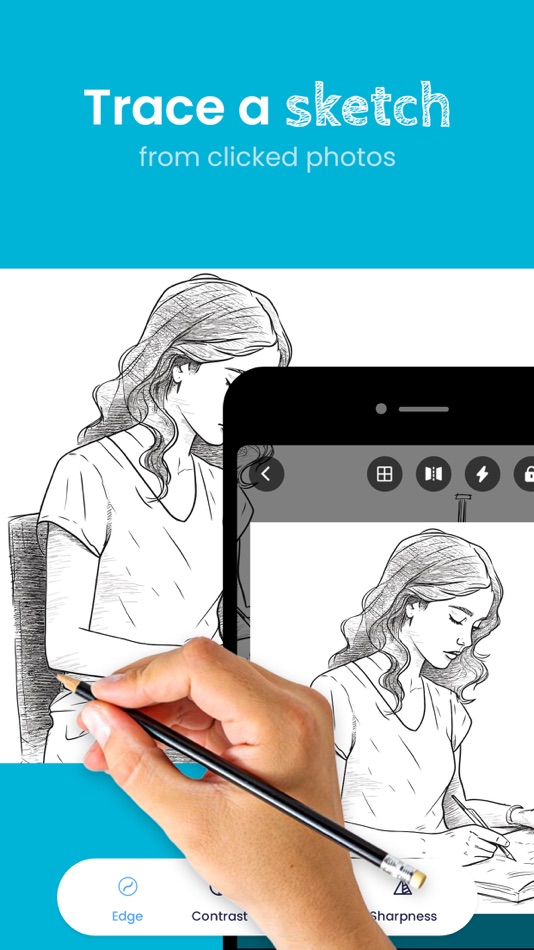 #1. AR Draw - Paint & Sketch (iOS) By: Appsboom LTD