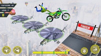 Bike Racing Megaramp Stunts 3D Screenshot