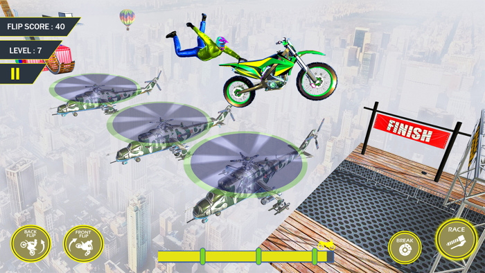 Bike Racing Megaramp Stunts 3D