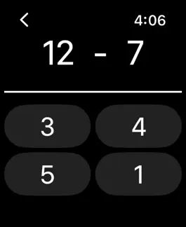Game screenshot Wrist Cards - Subtraction apk