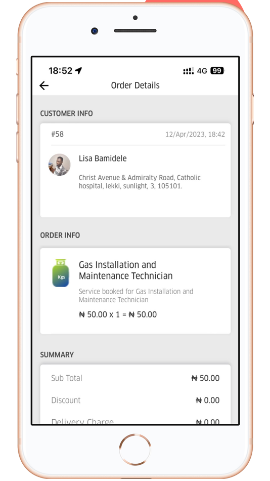 #2. Gas4You Delivery Agent (iOS) 由: Gas4You