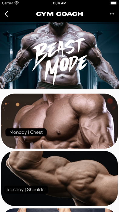 Gym Coach Screenshot