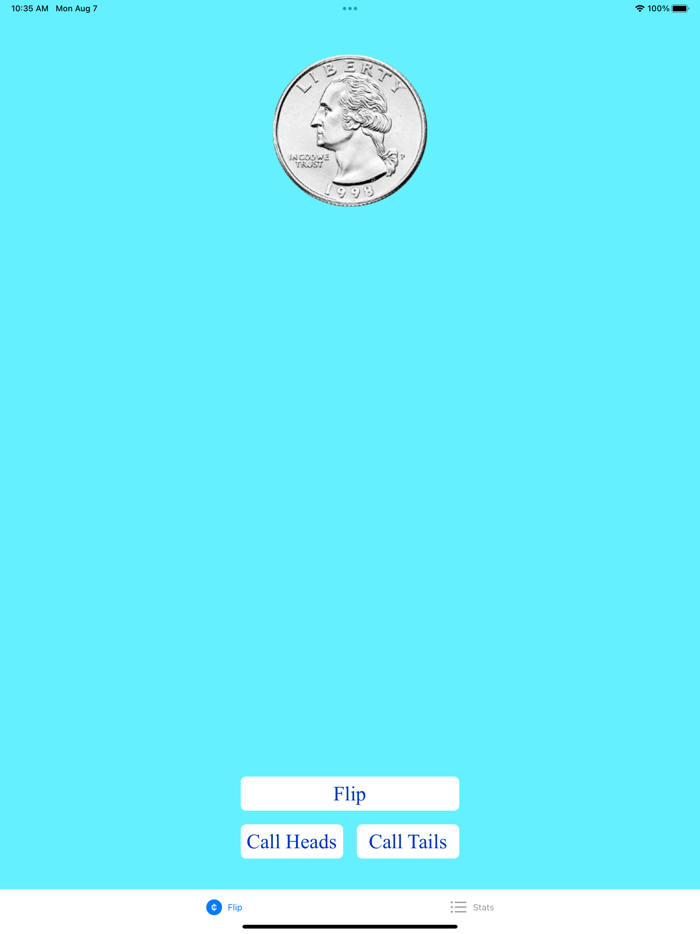 Coin Flip with Stats