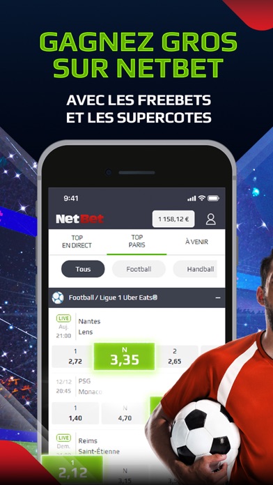 Screenshot #1 pour NetBet Paris Sportifs En Ligne