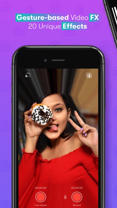 Live Video Effects. Go Live! Screenshot