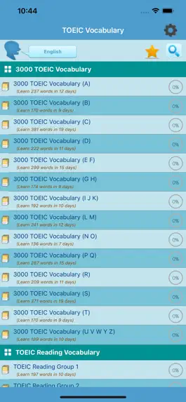Game screenshot 4000 TOEIC Vocabulary mod apk