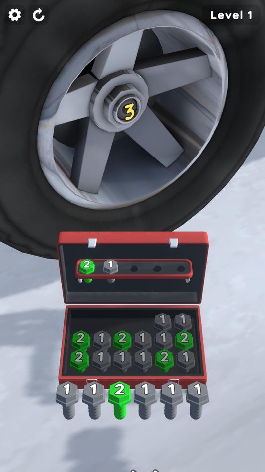 #4. Bolt Merge (iOS) 由: Feelcrafters Oyun Yazilim