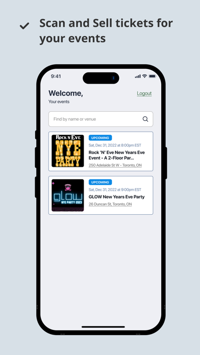 AdmitONE: Manager Screenshot