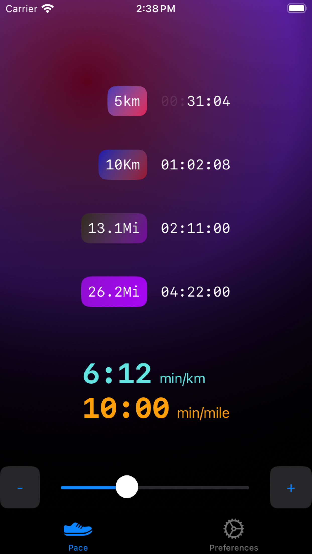 Running Pacer