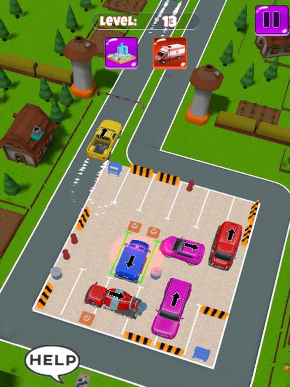 Ambulance Parking Jam Car Gameのおすすめ画像8