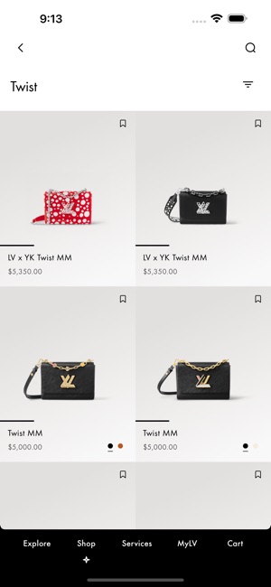 Black and White Louis Vuitton Monogram - Luxurydotcom - iTunes app