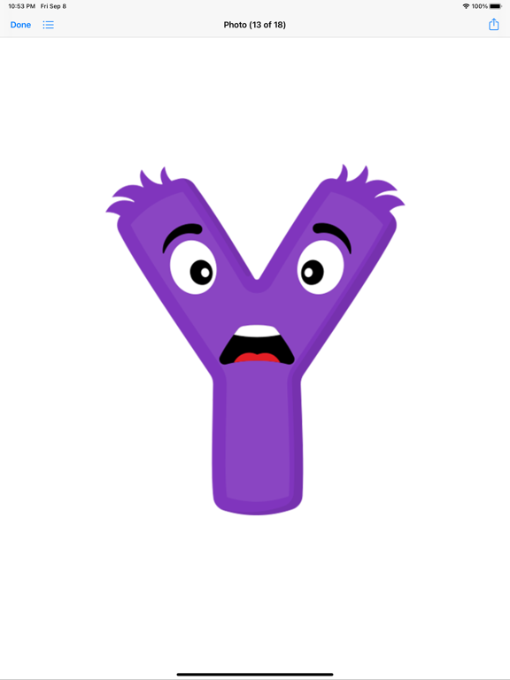 Screenshot #4 pour ABC 123 Funny Stickers HD