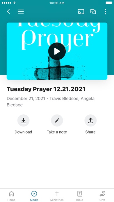 Cityhills Church App Screenshot