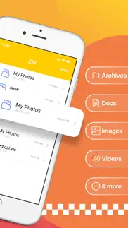 zip - zip & rar archive tool iphone screenshot 2