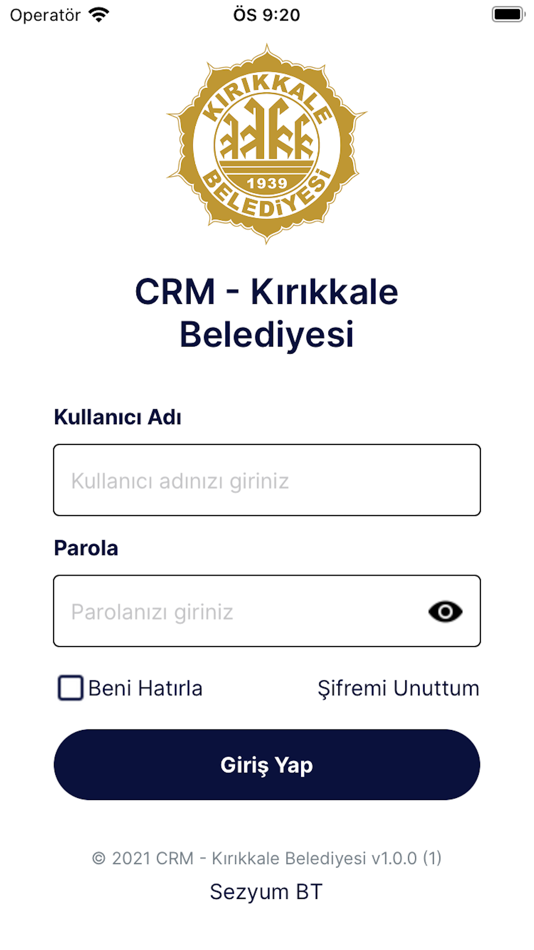 #1. CRM - Kırıkkale Belediyesi (iOS) 由: Kırıkkale Belediyesi