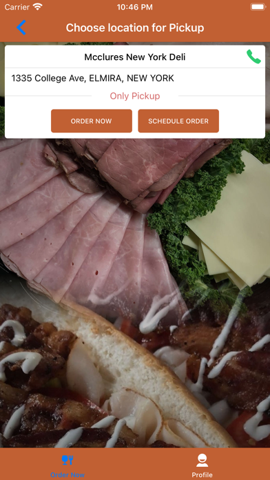 McClure's NY Deli Screenshot