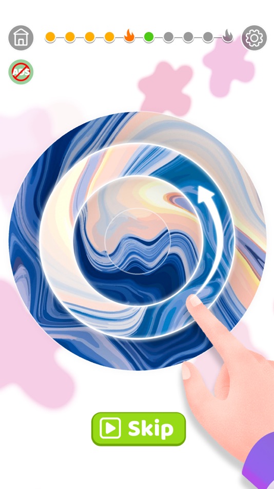 #2. Circle Art Puzzle: Daily Relax (iOS) 由: Hangzhou Mofun Interactive Technology Co., Ltd