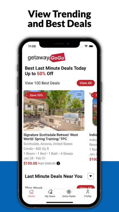 getawayGoGo – Vacation Rentals Screenshot