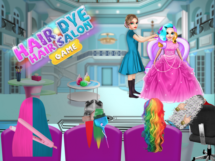 Hair DyeHair Makeover Game