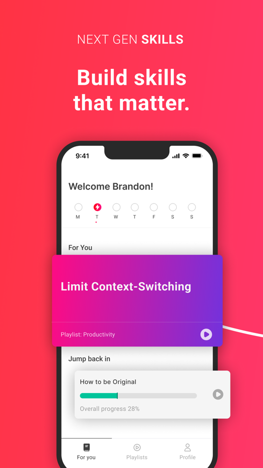 #1. NextGen Skills (iOS) 게시자: Next Gen Summit, Inc.