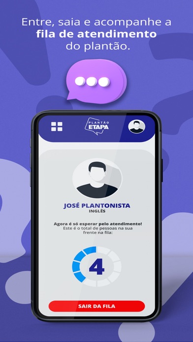 Etapa - Plantão de dúvidas Screenshot