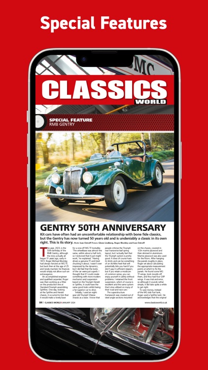 Classics World Magazine screenshot-5