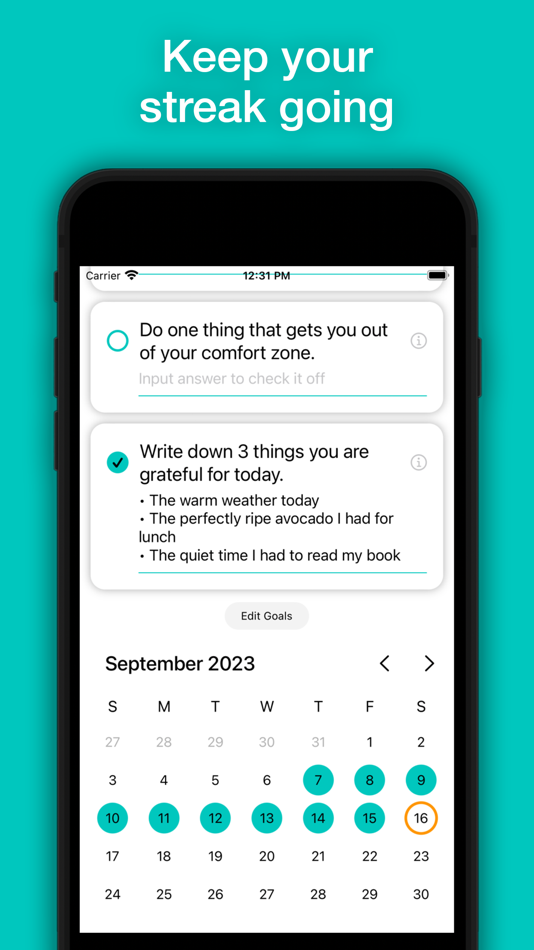 #4. A Good Day: Daily To Do List (iOS) 由: Shannon Bolick