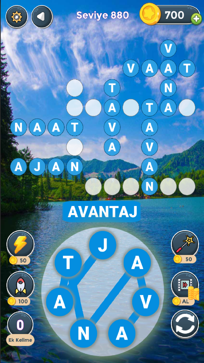 Çengel Bulmaca Kare Oyunu