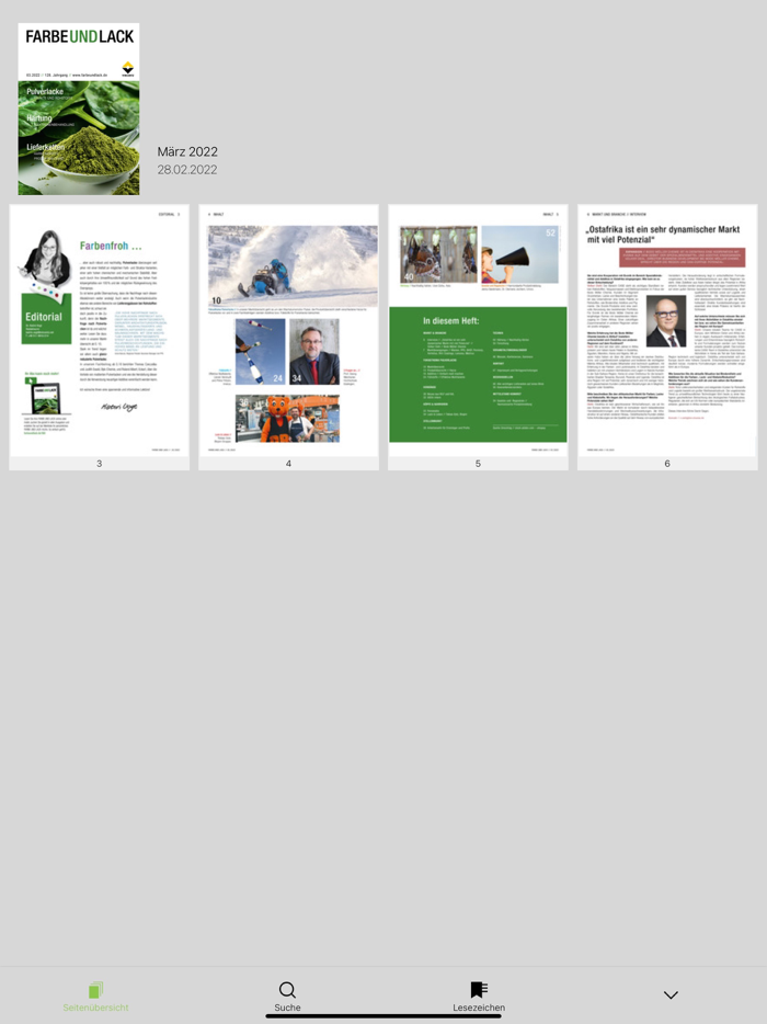 FARBE UND LACK // KIOSK APP