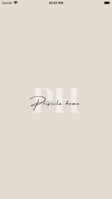 Priscila home Screenshot