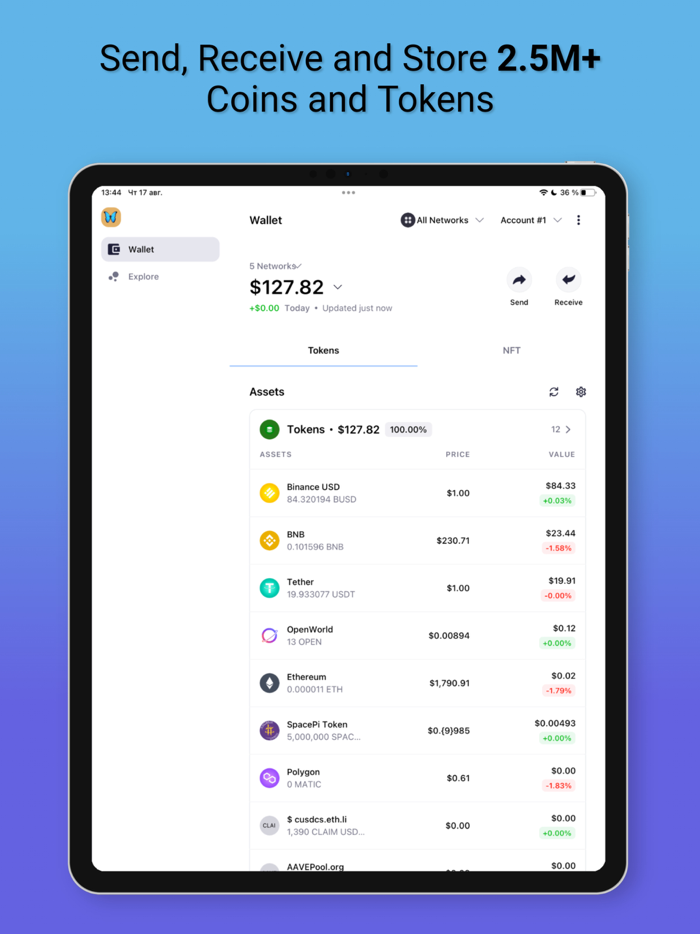 Hax Wallet Bitcoin and Crypto X
