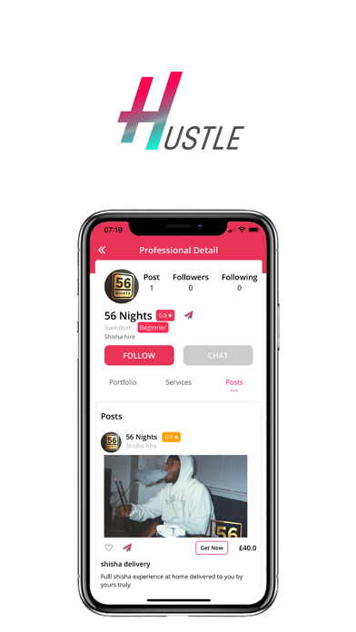 HustleApp Screenshot