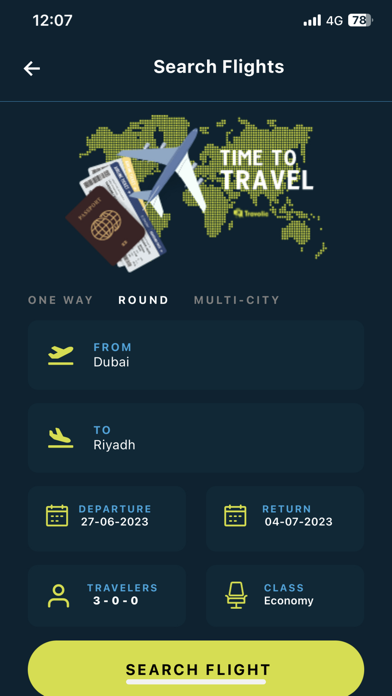 Travolic Cheap Flights Tickets Screenshot